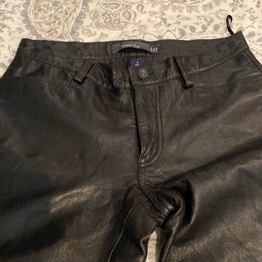 GAP vintage leather pants - Picture 3 of 6